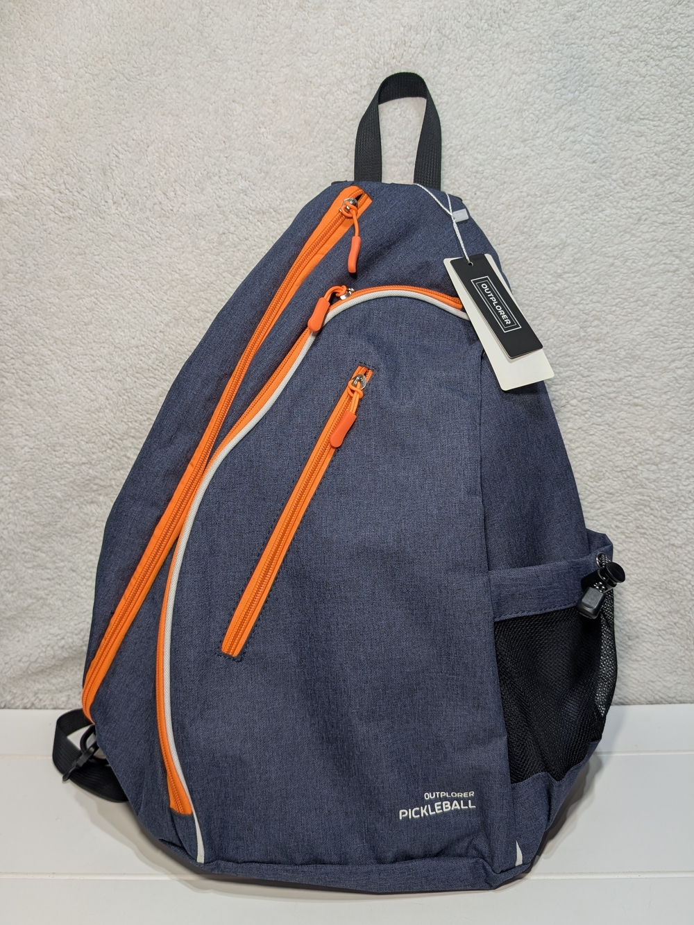 Outplorer Pickleball Navy Orange Backpack Bag
